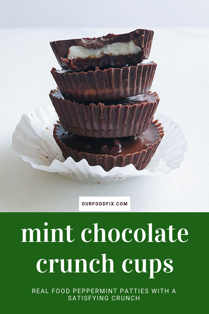 Healthy Mint Chocolate Crunch Bars are a low-carb and sugar-free snack option, and perfect for your holiday table! #ChristmasRecipes #ChocolateRecipes | Holiday recipes | Christmas recipes | Mint Chocolate | Chocolate recipes | Paleo recipes | Paleo dessert | AIP Recipes | AIP Dessert | Keto recipe | Keto dessert | Keto treats | Low carb recipes | Refined sugar free recipes 