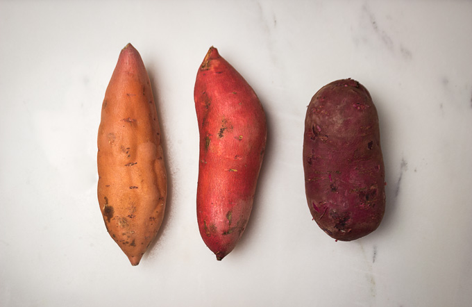 Overview of different types of Sweet Potato
