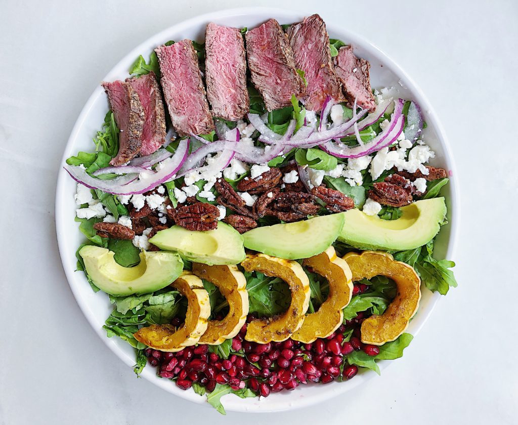 Seriously Simple Winter Steak Harvest Salad {Paleo + GF}