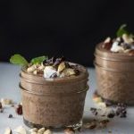 Chocolate Hazelnut Chia + Flax Pudding {Paleo, Vegan, Keto}